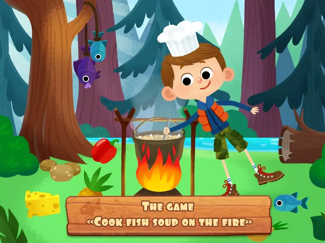 Let’s Go on a Hike - Storybook iPad  سکرین شاٹس
