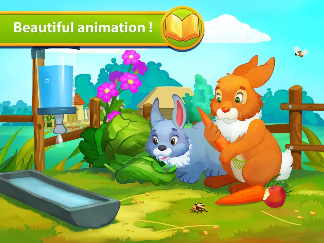Farm Animals - Storybook iPad  スクリーンショット