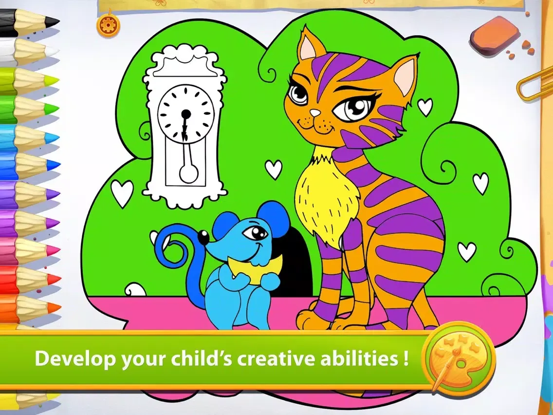 Скриншоты Kitties - Living Coloring Free iPad 