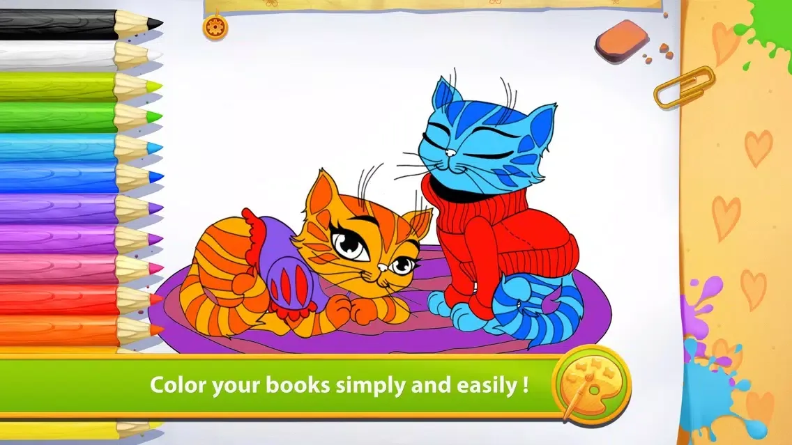 Скриншоты Kitties - Living Coloring Free
