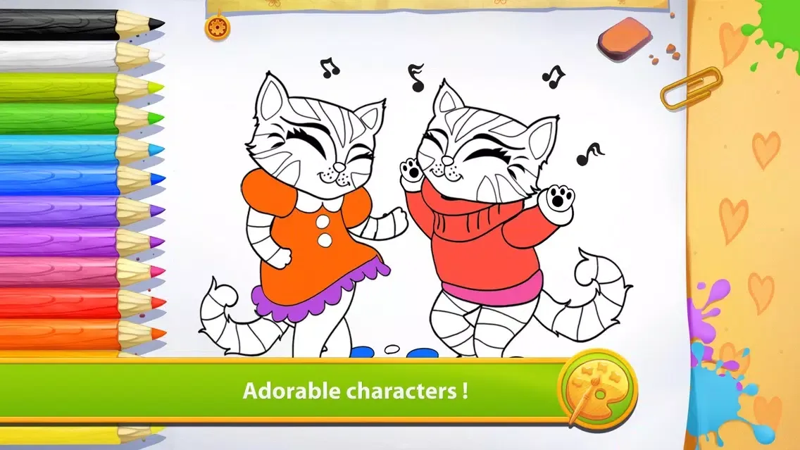 Скриншоты Kitties - Living Coloring Free