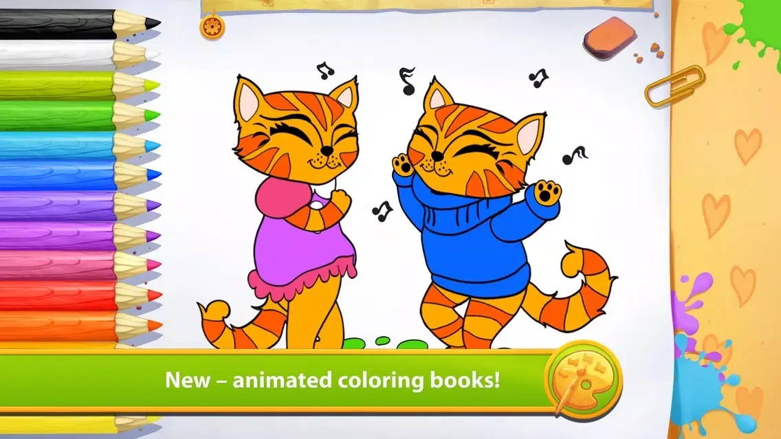 Скриншоты Kitties - Living Coloring Free