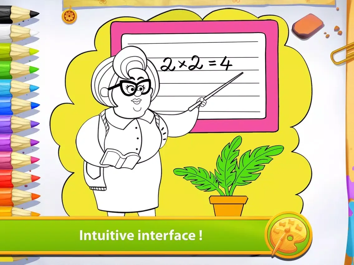 Zrzuty ekranu Occupations - Living Coloring iPad 