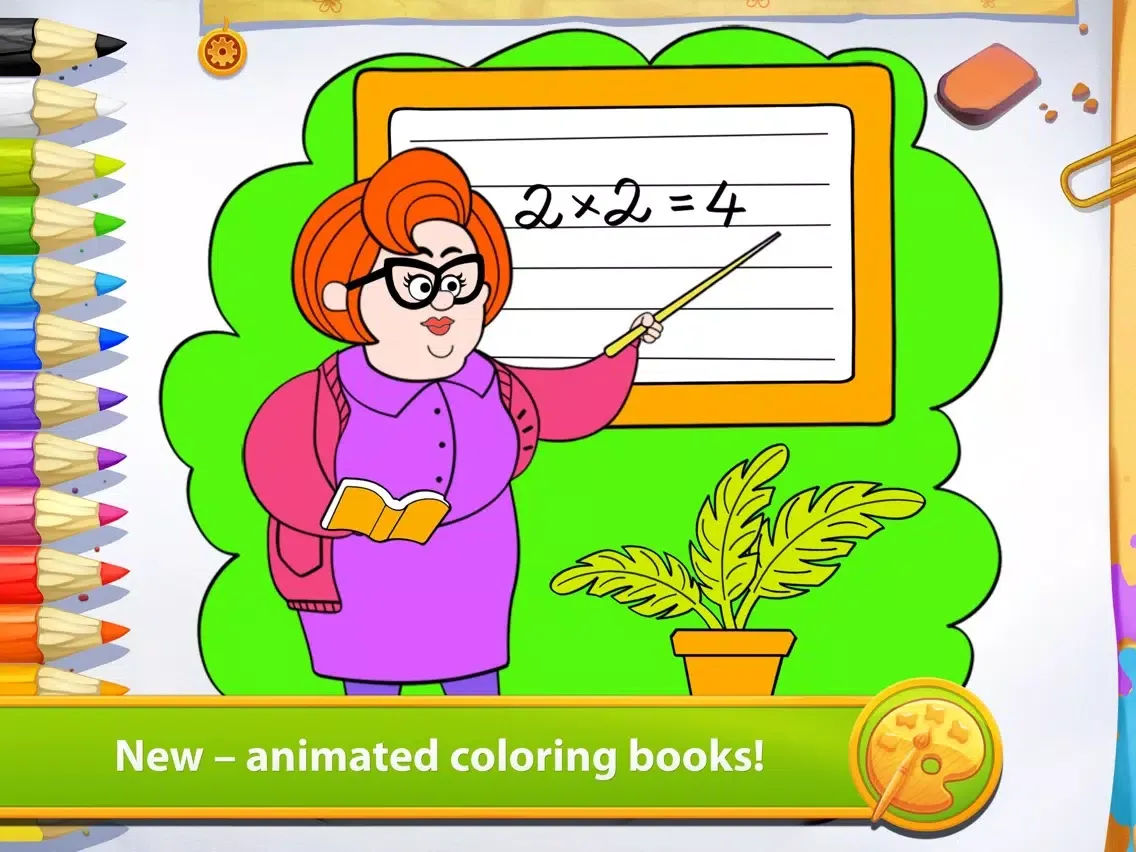 Zrzuty ekranu Occupations - Living Coloring iPad 