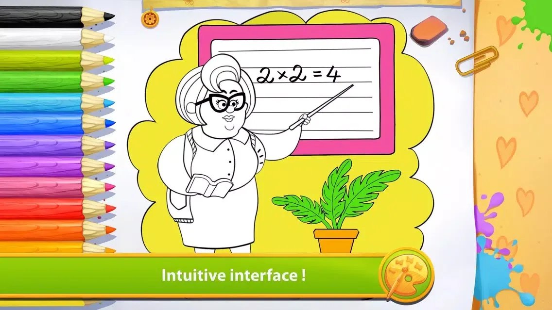Zrzuty ekranu Occupations - Living Coloring