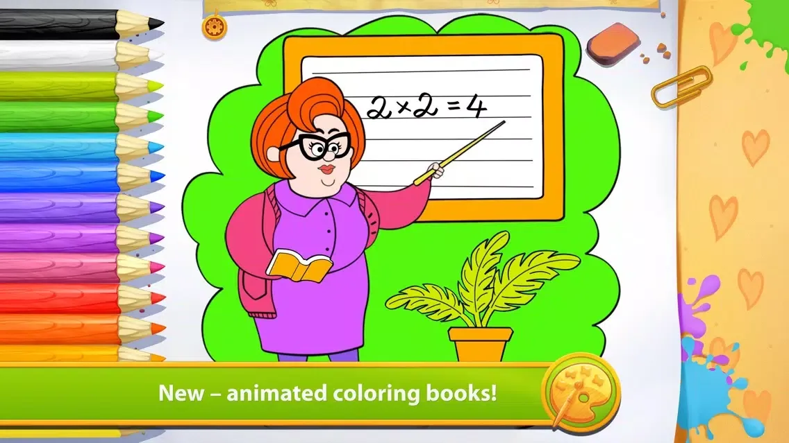 Zrzuty ekranu Occupations - Living Coloring
