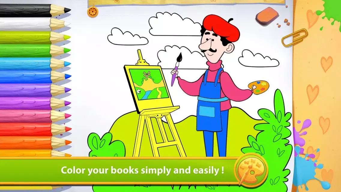 Zrzuty ekranu Occupations - Living Coloring