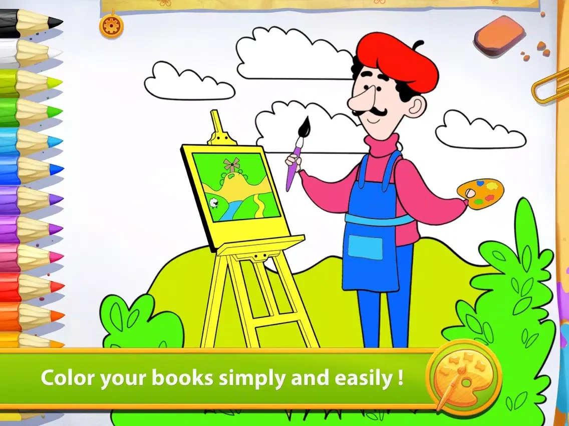 Captures d'écran de Occupations - Living Coloring Free iPad 