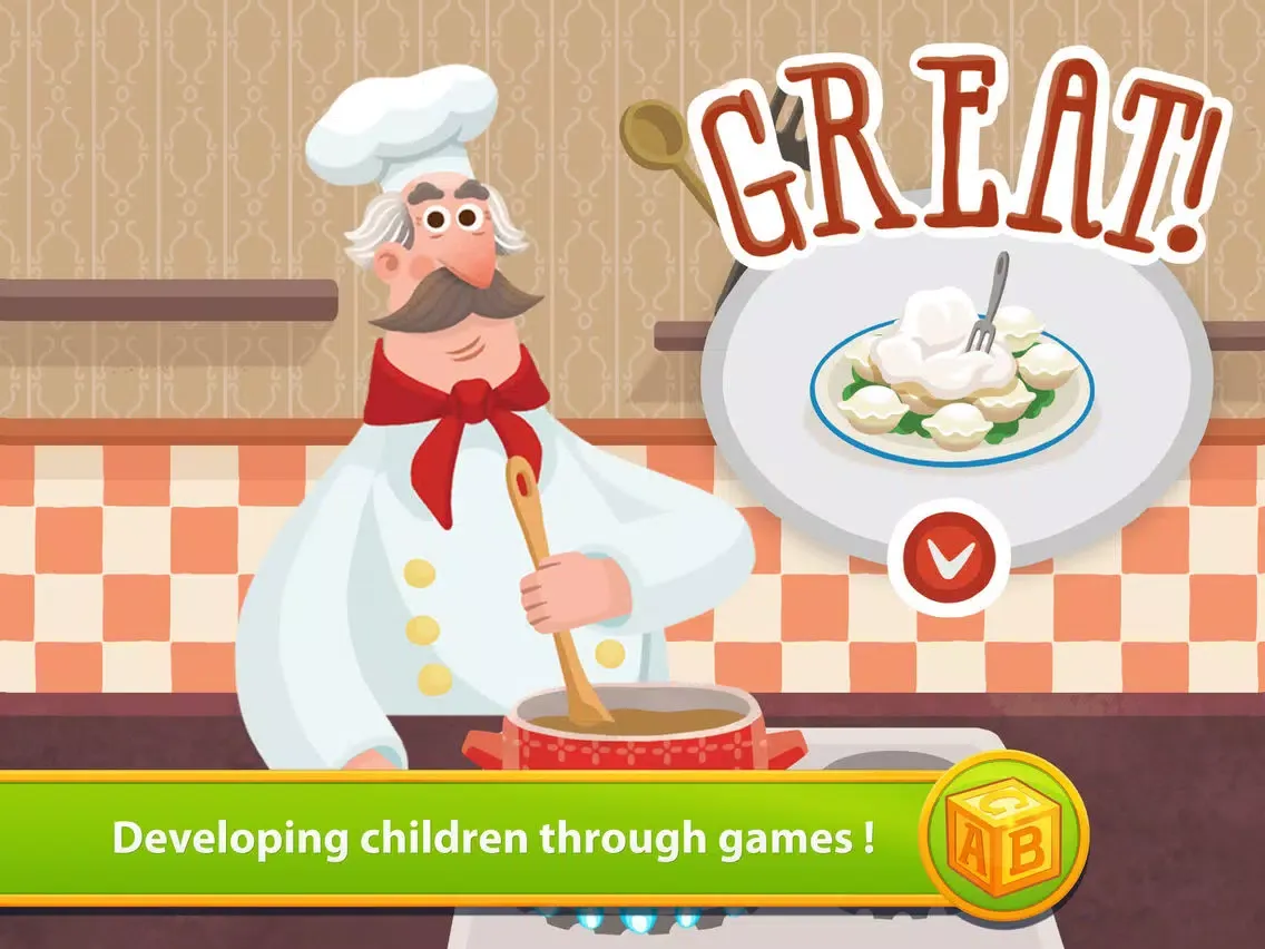 Screenshot di Happy Chef - Funny Games iPad 