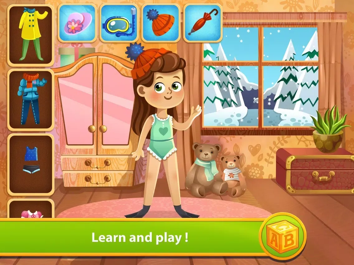 Dress The Girl - Funny Games iPad 應用截圖