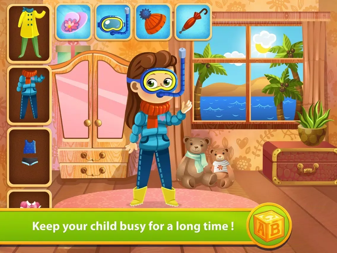 Dress The Girl - Funny Games iPad 應用截圖