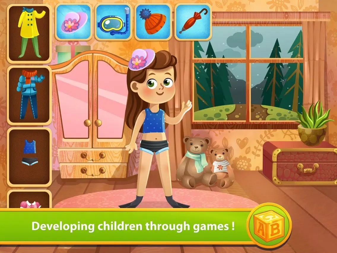 Dress The Girl - Funny Games iPad 應用截圖