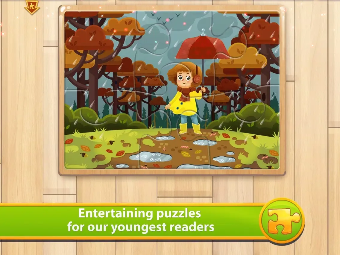 Weather - Cute Puzzles iPad  Ekran Görüntüleri