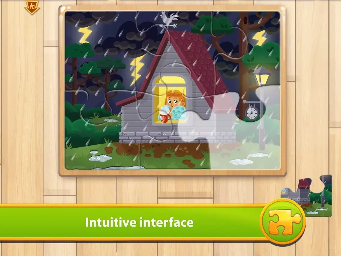 Weather - Cute Puzzles iPad  Ekran Görüntüleri