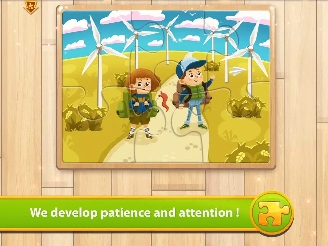Weather - Cute Puzzles iPad  Ekran Görüntüleri
