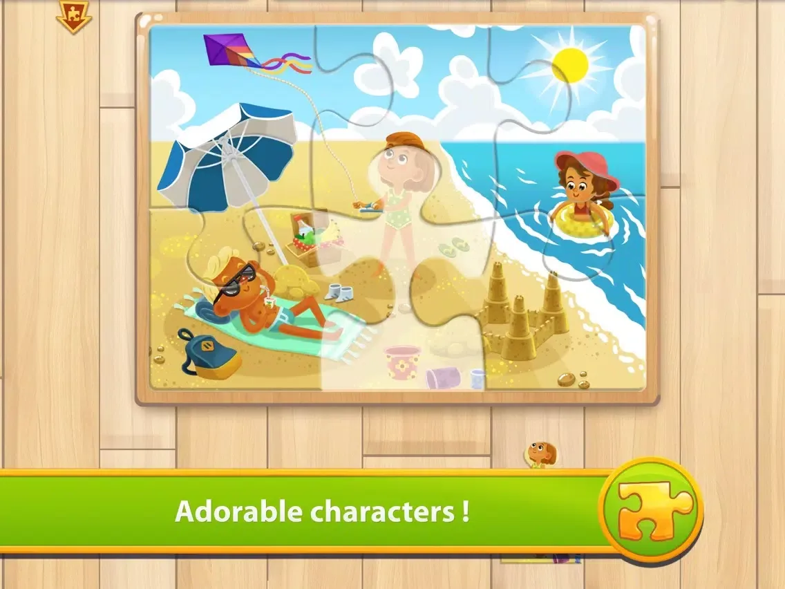 Weather - Cute Puzzles iPad  Ekran Görüntüleri