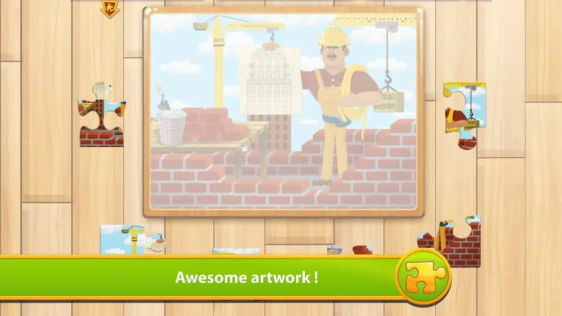 Ảnh chụp màn hình của Occupations - Cute Puzzles