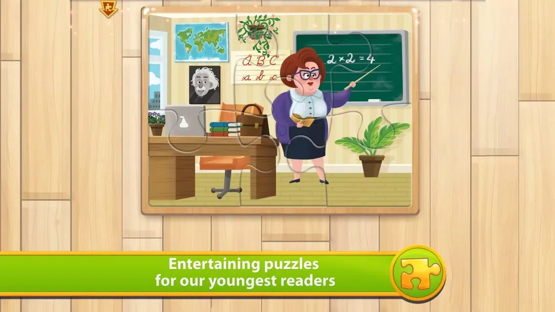 Ảnh chụp màn hình của Occupations - Cute Puzzles