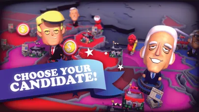 Ảnh chụp màn hình của The Political Machine 2020