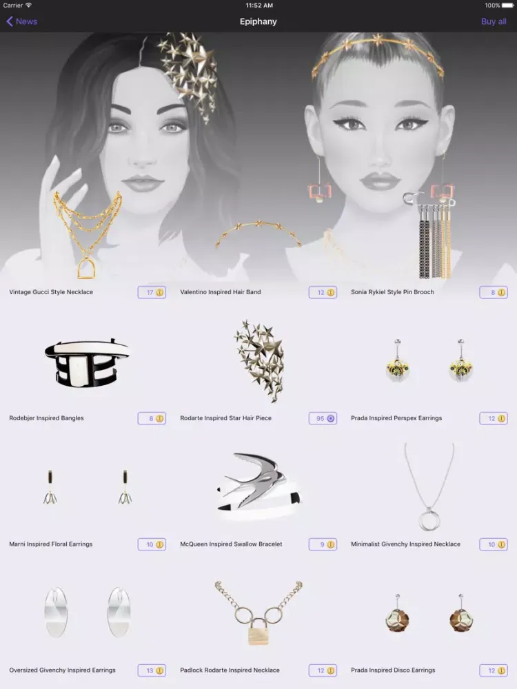 Stardoll Access iPad  Screenshots