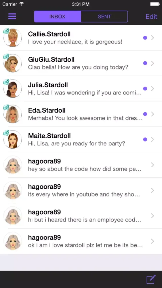 Stardoll Access Screenshots