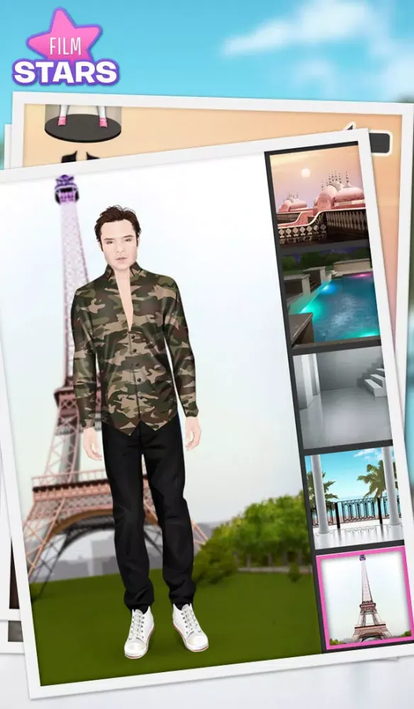 Zrzuty ekranu Stardoll Dress Up Film Stars