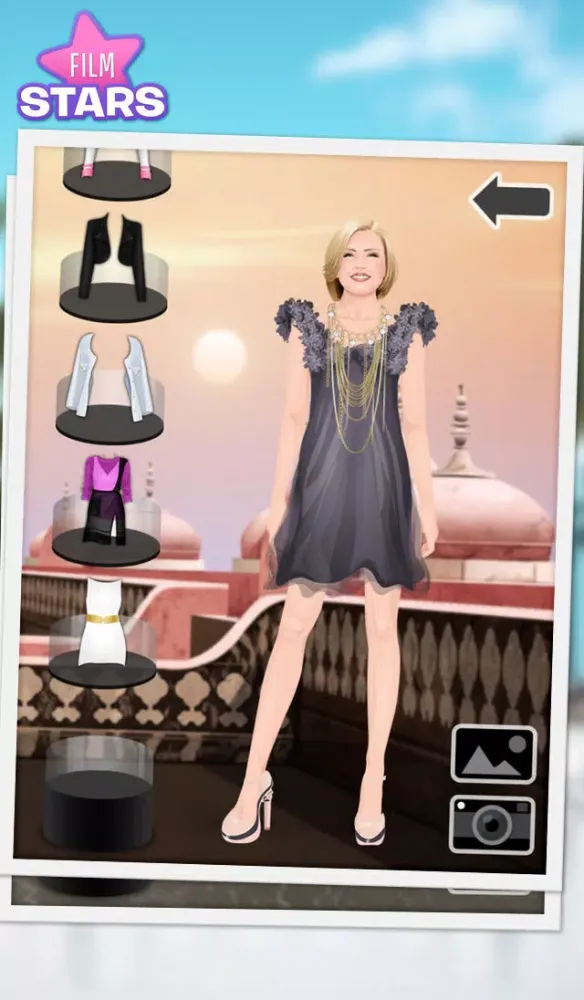 Zrzuty ekranu Stardoll Dress Up Film Stars