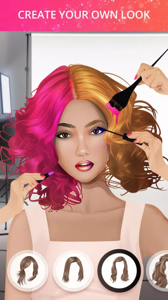 Capturas de tela do Stardoll Stylista