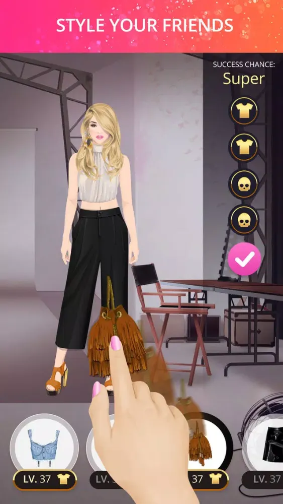 Capturas de tela do Stardoll Stylista