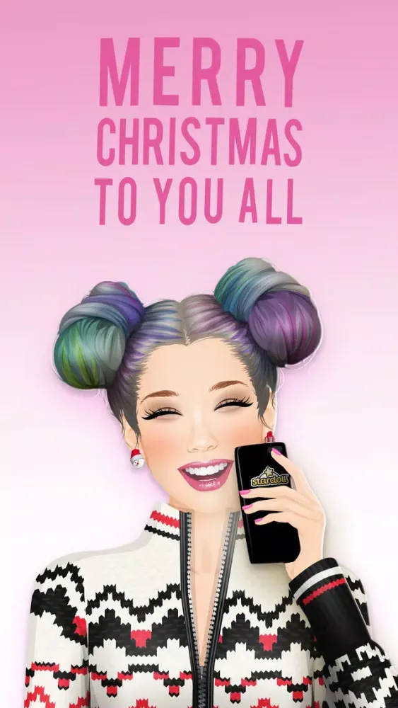 Capturas de tela do Stardoll Christmas Stickers
