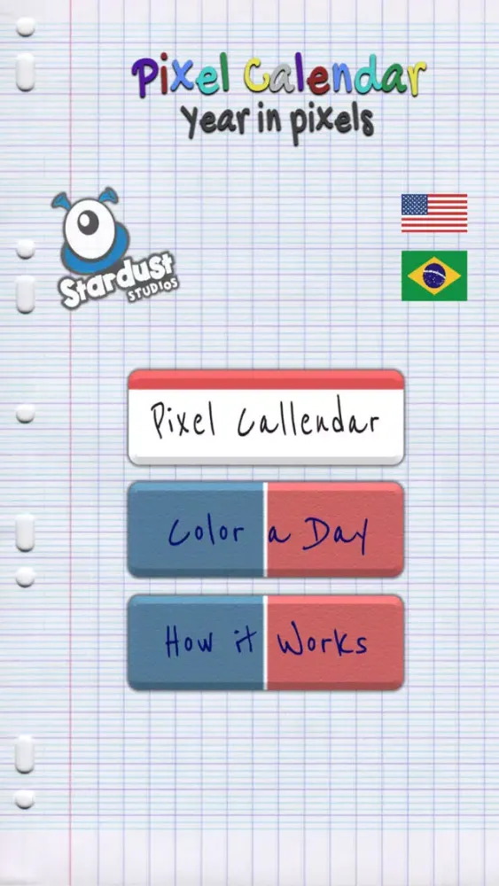 Pixel Calendar- Year In Pixels應用截圖