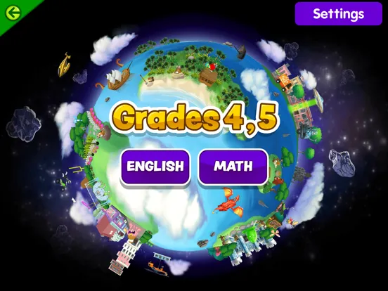 Zrzuty ekranu Starfall iPad 