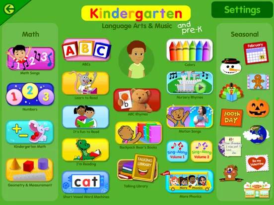 Zrzuty ekranu Starfall iPad 
