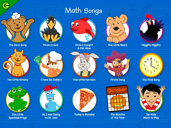 Zrzuty ekranu Starfall iPad 