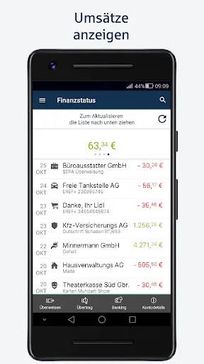 BW-Mobilbanking Phone + Tablet Screenshots