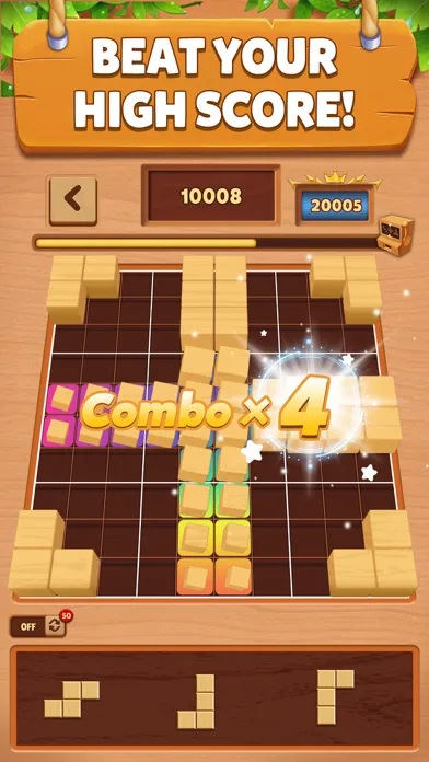 ภาพหน้าจอของ Block Guru - Wood 3D Cube