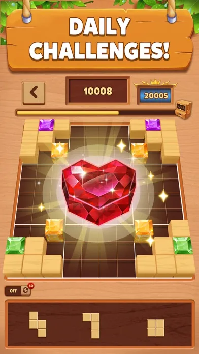 ภาพหน้าจอของ Block Guru - Wood 3D Cube