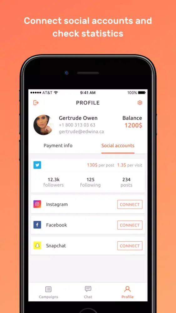 Starfish - Micro Influencers Marketing Screenshots