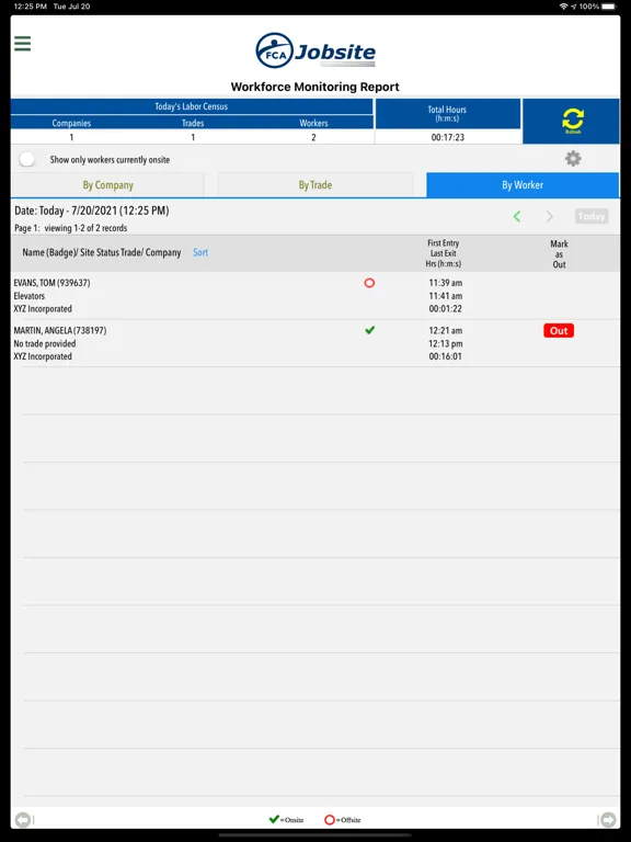 تصاویر FC Jobsite iPad 
