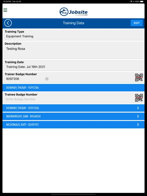 تصاویر FC Jobsite iPad 