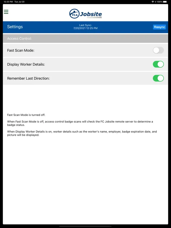 تصاویر FC Jobsite iPad 