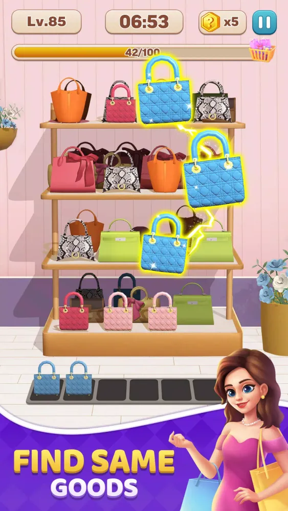 Capturas de pantalla de Triple Match 3D: perfect goods