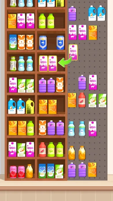 Tangkapan skrin Triple Master 3D: Goods Match
