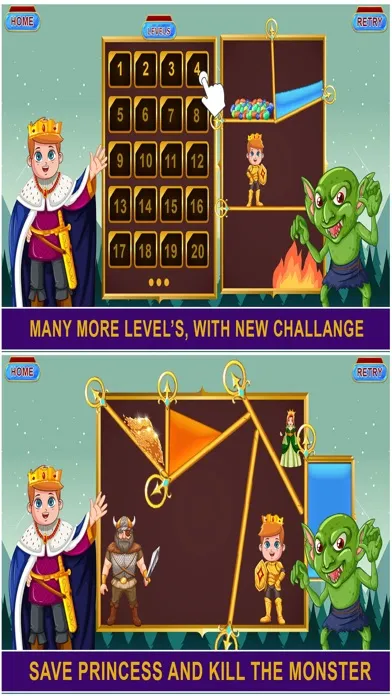 Rescue Hero Puzzle: Pin Pull 스크린샷