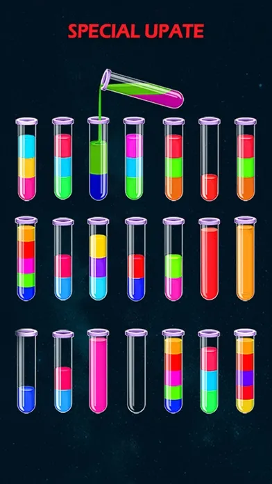 Screenshot di Water Sort: Color Puzzle Games