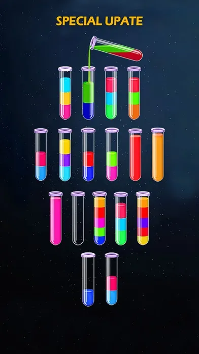 Screenshot di Water Sort: Color Puzzle Games
