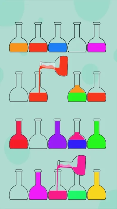 Screenshot di Water Sort: Color Puzzle Games