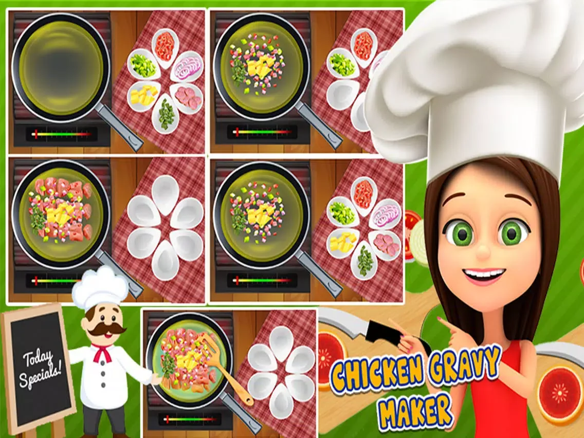 Tangkapan layar Chicken Gravy Maker iPad 
