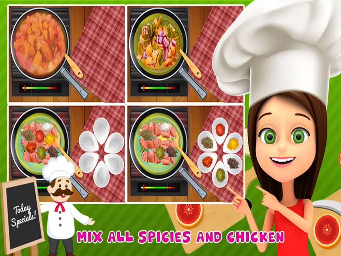 Tangkapan layar Chicken Gravy Maker iPad 