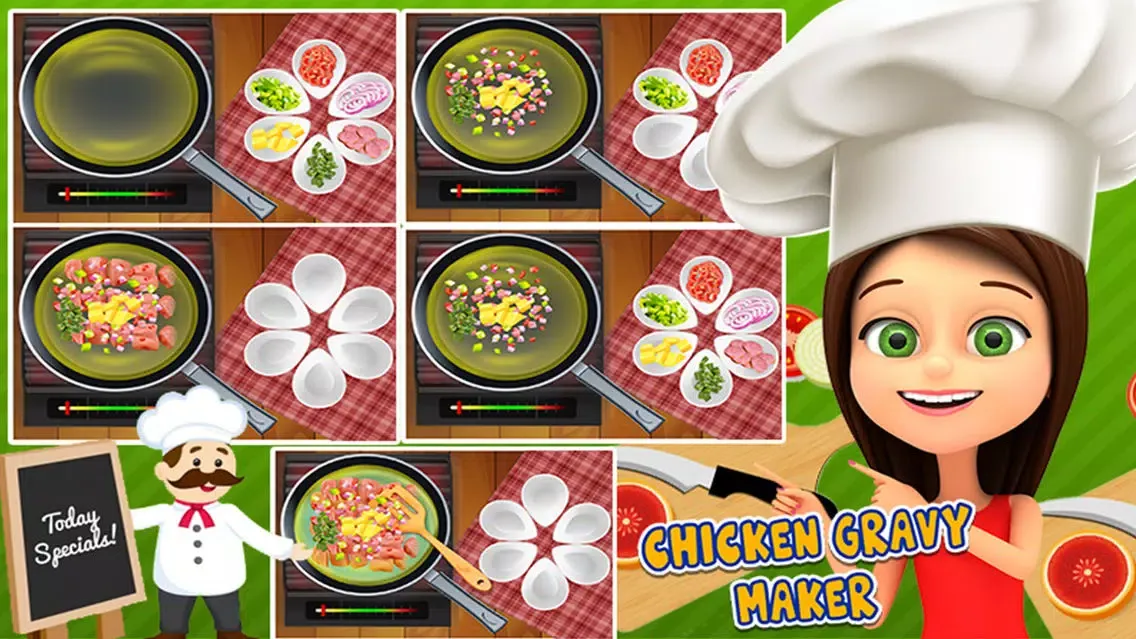 Tangkapan layar Chicken Gravy Maker